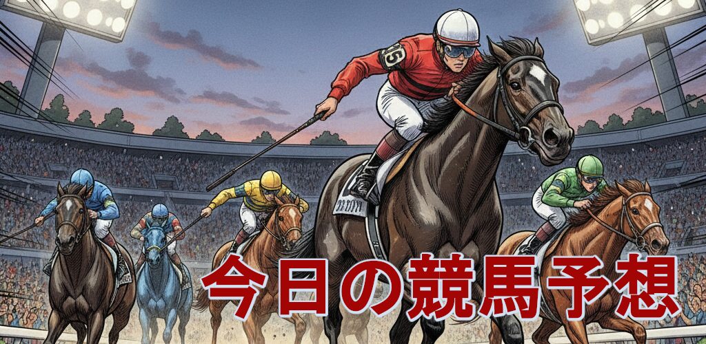 【今日の競馬予想】無料で当たる競馬予想がチェックできる！